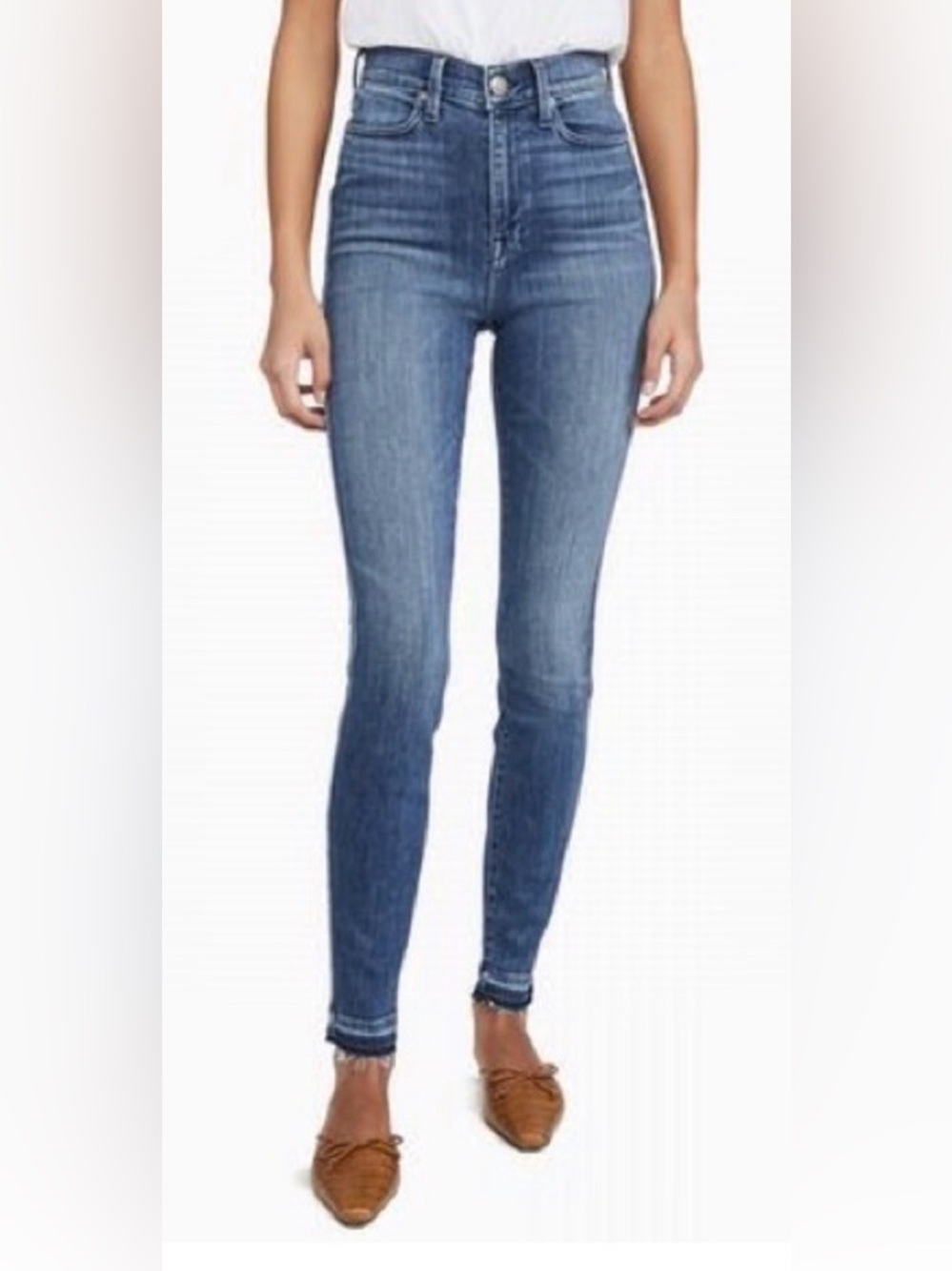 AYR sz 29 The Riser skinny jean in neon Jupiter denim wash good pre owned cond
